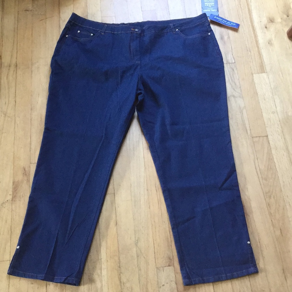 Tummy reducer Kathy Daniels jeans 22W stretch